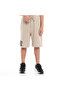 Boys' Cord Set – Beige T-Shirt and Shorts Set - 4