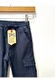 Children's Cargo Navy Blue Pants - 2