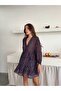 Women's New Season Elizabeth Summer V-Neck Tulle Patterned Dress - 3