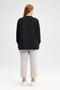 ZIPPERED CREPE TUNIC - 4