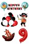 9 Year Old Pirate Themed Birthday Party Celebration Set - 2
