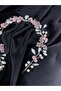 Handmade Wedding,Engagement,Promise,Special Occasion Bridal Crown with Pearls and Shiny Crystal Stone - 4