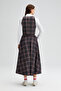 Plaid Vest Skirt Set - 5
