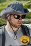 Unisex Uv Protection Wide Brim Foldable Safari Outdoor Boonie Hiking & Beach Hat