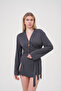 Smoked Color Soft Kimono - 6