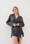 Smoked Color Soft Kimono