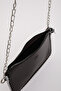Brown Color Shk125 Faux Leather Bead Detailed Zippered Single Compartment Chain Strap Shoulder Bag - 6