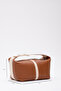 Tan-Cream Shk85 Zippered Single Compartment Snap Strap Daily Hand and Arm Bag L: 16 E:27 W: 13 cm - 2