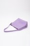 Lilac Shk55 Leather Adjustable Strap Arm and Shoulder Bag with Snap Fastener Makeup Bag L:30 E:40 W:15 cm - 3