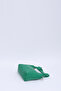 Grass Green Shk24 Soft Leather Knot Detailed Chain Strap Hand and Shoulder Bag L:14 E:22 W:8 Cm - 7