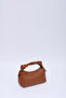 Taba Shk24 Soft Leather Knot Detailed Chain Strap Hand and Shoulder Bag L:14 W:22 W:8 Cm - 6