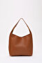 Taba Shk180 Faux Leather, Snap Fastener, Two Compartment Hand, Arm and Shoulder Bag - 3