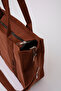 Tile Shk74 Double Strap The Tote Bag Embroidery Embroidered Makeup Bag Arm and Shoulder Bag L:25 E:29 G - 6