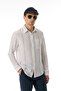 Striped Regular Fit Pocket Long Sleeve Shirt