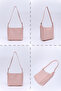 Powder Shk158 Faux Leather Single Compartment Strap Snap Crossbody and Shoulder Bag - 8