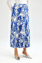 PATTERNED PLEATED SKIRT - 3