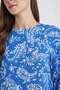 Crew Neck Patterned Long Sleeve Maxi Hijab Dress A2354Ax24Sp - 7