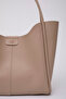 Mink Shk76 Large Size Women's Hand and Shoulder Bag with Snap Fastener Wick Strap Faux Leather Makeup Bag U:29 - 8