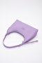 Lilac Shk82 Baguette Model Single Compartment Women's Faux Leather Arm and Shoulder Bag L:17 E:36 W:7 - 3