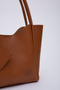 Taba Shk108 Women's Hand and Shoulder Bag with Snap Fasten Faux Leather Wallet and Makeup Bag L:25 E:38 W:15 cm - 6