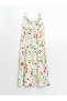 Floral Bow Women's Midi Dress - 7