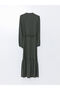 Judge Collar Textured Women's Dress - 6