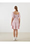 Nevavm with a Difference Square Collar Women Mini Dress - 4