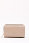 Mink Shk204 Faux Leather 13 Compartments, Card Holder, Paper and Coin Compartment Snap Wallet