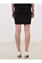 Slim Fit Knitwear Mini Skirt - 4