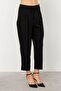 Pocketless Trousers with Button Detail on the Leg - 4