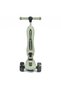 Smart Seat Children's Scooter 3 Wheel Led Light Scooter Height Adjustable 1-5 Years Old Military Green - 7