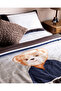 Gournay Bear Single 100% Cotton Ranforce Printed Duvet Cover Set - Gray - 4