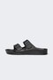 Men's Flat Sole Double Banded Eva Slippers T5135Az24Hs - 2