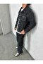 Special Design Oversized Denim Jacket - 2