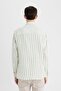 Regular Fit Striped Cotton Long Sleeve Shirt C4371AX24SP - 6