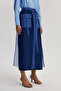 ORGANZA ATTACHED SKIRT WITH POCKET DETAIL - 3