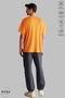 Unisex Crew Neck Nasa Mickey Mouse Printed Cotton Oversize Short Sleeve T-Shirt - 6