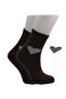 Women's Heart Patterned Tennis Socks 6 Pack - 4