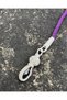 Silver Kazaziye Colored Zircon Stone Model Single Short Rosary Tassel, Suitable for Small Size Prayer Beads - 2