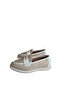 "Genuine Leather Straw Patterned Comfortable Women's Loafer Shoes – Elegance and Comfort Combined" - 2