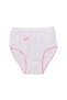 Girl Child 4-5-6 Years Old Pink Colored 6 Pack Lycra Panties - 2