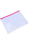 Deli E38975 A4 Expandable Zip Bag - Durable Korean PP Material, Transparent & Non-Sticky - 4