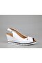 Pc-54596 White Women's Heeled Shoes