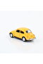 Metal 1:36 Scale Czech Drop Vosvos Car 11-12 cm Yellow - 3