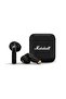 Marshall Minor IV Wireless Earbuds, 30H Playtime, IPX4 Water Resistant – Black