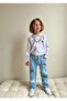 Yigit Boutique Character Printed Boy's Denim Trousers - 4