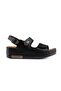 Women's Orthopedic Anatomical Footbed Double-Strap Hook-and-Loop Back-Buckled Daily Sandals Slippers