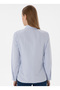 U.S. Polo Assn. Slim Fit Shirt Collar Light Indigo Women's Shirt Woxcolor025Y - 5