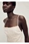 Seamless Neckline Cotton Dress - 7