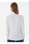 U.S. Polo Assn. Slim Fit Shirt Collar White Women's Shirt Wox025Y - 5
